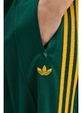 adidas Originals pantaloni de trening Firebird culoarea verde, cu imprimeu, JP2314