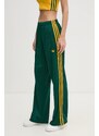 adidas Originals pantaloni de trening Firebird culoarea verde, cu imprimeu, JP2314