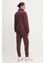 adidas trening Feelcozy femei, culoarea bordo, JD2705