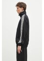 adidas Originals bluza Firebird Tracktop barbati, culoarea negru, cu imprimeu, JC6357