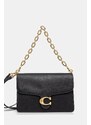 Coach geantă de piele TABBY culoarea negru, CY920