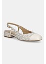 MICHAEL Michael Kors balerini Perla culoarea bej, cu toc deschis, 40R4PLFP1B.150