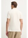 Tommy Hilfiger tricou polo barbati, culoarea bej, neted, MW0MW38951