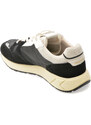 Pantofi sport PEPE JEANS negri, MARLON DIVIDED, din material textil