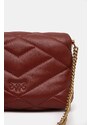 Pinko poseta de piele culoarea maro