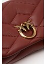 Pinko poseta de piele culoarea maro