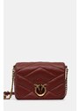 Pinko poseta de piele culoarea maro