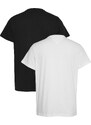 Tommy Jeans Tricou negru / alb