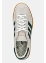 adidas Originals sneakers din piele intoarsă Handball Spezial W culoarea gri, JS0242