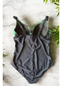 embody Costum baie intreg dama, efect modelator, marime mare, cupe voluminoase, tropical, 0010