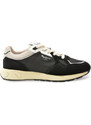 Pantofi sport PEPE JEANS negri, MARLON DIVIDED, din material textil