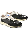 Pantofi sport PEPE JEANS negri, MARLON DIVIDED, din material textil