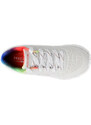 Pantofi sport SKECHERS albi, UNO LITE, din piele ecologica