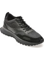 Pantofi sport BOSS negri, 6496, din material textil