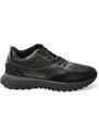 Pantofi sport BOSS negri, 6496, din material textil