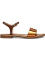 Geox sandale de piele D SOZY S femei, culoarea portocaliu, D55LXJ 0KY81 C2T5F