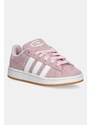 adidas Originals sneakers de piele întoarsă pentru copii CAMPUS 00s culoarea roz, JP5507