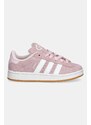 adidas Originals sneakers de piele întoarsă pentru copii CAMPUS 00s culoarea roz, JP5507