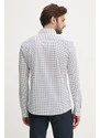 BOSS cămașă bărbați, culoarea alb, cu guler clasic, slim, 50539457
