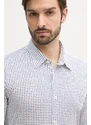 BOSS cămașă bărbați, culoarea alb, cu guler clasic, slim, 50539457