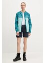 Columbia jachetă de exterior Crested Canyon Windbreaker culoarea turcoaz, 2116481