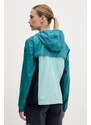 Columbia jachetă de exterior Crested Canyon Windbreaker culoarea turcoaz, 2116481