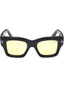 Tom Ford ochelari de soare Ilias bărbați, culoarea negru, FT1154_5001E