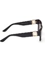 Guess ochelari de soare femei, culoarea negru, GU00105_5601B