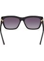 Guess ochelari de soare femei, culoarea negru, GU00105_5601B