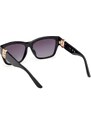 Guess ochelari de soare femei, culoarea negru, GU00105_5601B