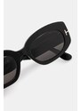 Tom Ford ochelari de soare Cielle femei, culoarea negru, FT1187_5201A