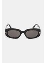 Tom Ford ochelari de soare Cielle femei, culoarea negru, FT1187_5201A