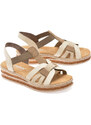 Sandale RIEKER gri, 62918, din piele ecologica
