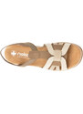 Sandale RIEKER gri, 62918, din piele ecologica