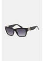 Guess ochelari de soare femei, culoarea negru, GU00105_5601B
