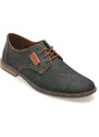 Pantofi RIEKER bleumarin, 13439, din piele naturala