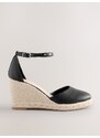Next Espadrile 'Forever Comfort' negru