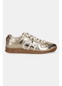 Naked Wolfe sneakers din piele Exposure culoarea auriu, Exposure Crinkle Leather Gold