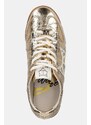 Naked Wolfe sneakers din piele Exposure culoarea auriu, Exposure Crinkle Leather Gold