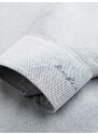 Ombre Cămașă oxford elegantă pentru bărbați cu broderie - gri deschis V2 OM-SHOS-0172