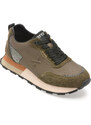 Pantofi sport GRYXX kaki, 110169, din piele naturala