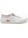 Pantofi sport FLAVIA PASSINI albi, EV2898, din piele naturala