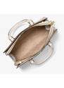 Michael Kors Kabelka Sheila Medium Logo Satchel Light Cream Multi