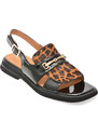 Sandale GRYXX negre, 22L914, din piele naturala lacuita
