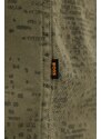 BOSS Orange cămașă jeans culoarea verde, cu guler button-down, regular, 50544858