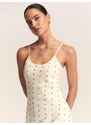 St MRLO Rochie 'Myrtle' ecru / negru