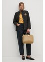 Lauren Ralph Lauren cămașă culoarea galben, cu guler clasic, regular, 200918715