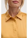 Lauren Ralph Lauren cămașă culoarea galben, cu guler clasic, regular, 200918715