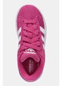 adidas Originals sneakers de piele întoarsă pentru copii CAMPUS 00s culoarea roz, JR7420