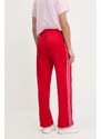 adidas Originals pantaloni de trening Firebird culoarea roșu, cu imprimeu, JW1225